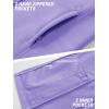 imageTACVASEN Womens Fleece Vest Lightweight Warm Vests Outerwear Sleeveless Zip Jacket Fall Winter Soft Vest with PocketsLtpurple