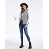 imageTACVASEN Womens Fleece Vest Outerwear Lightweight Sleeveless Zip up Jacket with Pockets Warm Polar Soft Fall WinterLight Grey