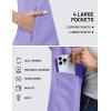 imageTACVASEN Womens Fleece Vest Outerwear Lightweight Sleeveless Zip up Jacket with Pockets Warm Polar Soft Fall WinterLt Purple