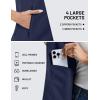 imageTACVASEN Womens Fleece Vest Outerwear Lightweight Sleeveless Zip up Jacket with Pockets Warm Polar Soft Fall WinterNavy