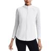 imageTACVASEN Womens Fleece Vest Outerwear Lightweight Sleeveless Zip up Jacket with Pockets Warm Polar Soft Fall WinterWhite