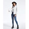 imageTACVASEN Womens Fleece Vest Outerwear Lightweight Sleeveless Zip up Jacket with Pockets Warm Polar Soft Fall WinterWhite