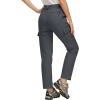 imageTACVASEN Hiking Pants for Women Warm Fleece Lining Soft Shell Pants Multi Pockets Dark Grey L