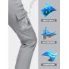 imageTACVASEN Hiking Pants for Women Water Resistant Snowboard Ski Pants with 5 Pockets Light Grey L