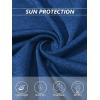 imageTACVASEN Long Sleeve Shirts Women UPF 50 Golf Sun Shirts Exercise SPF Shirt Performance Rash Guard Outdoor Hiking ShirtsBlue