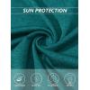imageTACVASEN Long Sleeve Shirts Women UPF 50 Golf Sun Shirts Exercise SPF Shirt Performance Rash Guard Outdoor Hiking ShirtsE Green