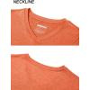 imageTACVASEN Long Sleeve Shirts Women UPF 50 Golf Sun Shirts Exercise SPF Shirt Performance Rash Guard Outdoor Hiking ShirtsOrange