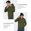 imageTACVASEN Mens Athletic Hoodies Fleece Lined Sweatshirt Pullover Soft Casual Hooded Sweatshirt with PocketArmy Green