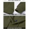imageTACVASEN Mens Athletic Hoodies Fleece Lined Sweatshirt Pullover Soft Casual Hooded Sweatshirt with PocketArmy Green