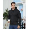 imageTACVASEN Mens Athletic Hoodies Fleece Lined Sweatshirt Pullover Soft Casual Hooded Sweatshirt with PocketBlack