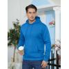 imageTACVASEN Mens Athletic Hoodies Fleece Lined Sweatshirt Pullover Soft Casual Hooded Sweatshirt with PocketBlue Green