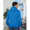 imageTACVASEN Mens Athletic Hoodies Fleece Lined Sweatshirt Pullover Soft Casual Hooded Sweatshirt with PocketBlue Green
