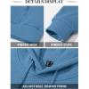 imageTACVASEN Mens Athletic Hoodies Fleece Lined Sweatshirt Pullover Soft Casual Hooded Sweatshirt with PocketHblue