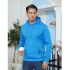 imageTACVASEN Mens Athletic Hoodies Fleece Lined Sweatshirt Pullover Soft Casual Hooded Sweatshirt with PocketIce Blue