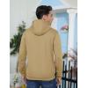 imageTACVASEN Mens Athletic Hoodies Fleece Lined Sweatshirt Pullover Soft Casual Hooded Sweatshirt with PocketKhaki