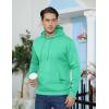 imageTACVASEN Mens Athletic Hoodies Fleece Lined Sweatshirt Pullover Soft Casual Hooded Sweatshirt with PocketMgreen