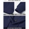 imageTACVASEN Mens Athletic Hoodies Fleece Lined Sweatshirt Pullover Soft Casual Hooded Sweatshirt with PocketNavy Blue