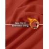 imageTACVASEN Mens Athletic Hoodies Fleece Lined Sweatshirt Pullover Soft Casual Hooded Sweatshirt with PocketOrange Red