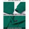 imageTACVASEN Mens Athletic Hoodies Fleece Lined Sweatshirt Pullover Soft Casual Hooded Sweatshirt with PocketVivid Green