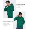 imageTACVASEN Mens Athletic Hoodies Fleece Lined Sweatshirt Pullover Soft Casual Hooded Sweatshirt with PocketVivid Green