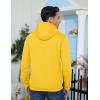 imageTACVASEN Mens Athletic Hoodies Fleece Lined Sweatshirt Pullover Soft Casual Hooded Sweatshirt with PocketYellow