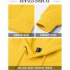 imageTACVASEN Mens Athletic Hoodies Fleece Lined Sweatshirt Pullover Soft Casual Hooded Sweatshirt with PocketYellow
