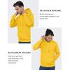 imageTACVASEN Mens Athletic Hoodies Fleece Lined Sweatshirt Pullover Soft Casual Hooded Sweatshirt with PocketYellow