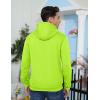 imageTACVASEN Mens Athletic Hoodies Fleece Lined Sweatshirt Pullover Soft Casual Hooded Sweatshirt with PocketYellow Green