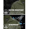 imageTACVASEN Mens Bomber Jacket Lightweight Casual Windproof Running Spring Windbreaker Sportswear OuterwearArmy Green
