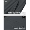 imageTACVASEN Mens Bomber Jacket Lightweight Casual Windproof Running Spring Windbreaker Sportswear OuterwearDark Grey
