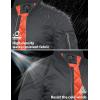 imageTACVASEN Mens Bomber Jacket Windproof Windbreaker Thermal Quilted Jacket Warm Winter Padded CoatsDarkgrey