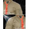 imageTACVASEN Mens Bomber Jacket Windproof Windbreaker Thermal Quilted Jacket Warm Winter Padded CoatsKhaki