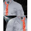 imageTACVASEN Mens Bomber Jacket Windproof Windbreaker Thermal Quilted Jacket Warm Winter Padded CoatsLightgrey