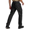 imageTACVASEN Mens Cargo Work Pants Hiking Tactical Waterproof Ripstop Breathable Stretch Pants with 8 PocketsNo BeltBlack