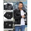 imageTACVASEN Mens Corduroy Jacket Fleece Sherpa Lined Winter Coats Warm Cotton Casual Trucker Cargo Jacket with Multi PocketsBlack