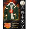 imageTACVASEN Mens Corduroy Jacket Fleece Sherpa Lined Winter Coats Warm Cotton Casual Trucker Cargo Jacket with Multi PocketsGreen