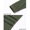 imageTACVASEN Mens Cotton Henley Shirts Long Slevee 3Button with Pocket Moisture Wicking Casual ShirtsArmy Green