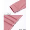 imageTACVASEN Mens Cotton Henley Shirts Long Slevee 3Button with Pocket Moisture Wicking Casual ShirtsGray Pink