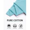 imageTACVASEN Mens Cotton Henley Shirts Long Slevee 3Button with Pocket Moisture Wicking Casual ShirtsLight Lake Blue
