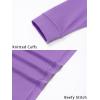 imageTACVASEN Mens Cotton Henley Shirts Long Slevee 3Button with Pocket Moisture Wicking Casual ShirtsLight Purple
