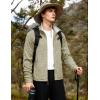 imageTACVASEN Mens Fleece Jackets Full Zip Up Lightweight Jacket Casual Stylish with Pockets for Outdoor OfficeLight Yellow