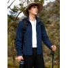 imageTACVASEN Mens Fleece Jackets Full Zip Up Lightweight Jacket Casual Stylish with Pockets for Outdoor OfficeNavy