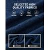 imageTACVASEN Mens Fleece Jackets Full Zip Up Lightweight Jacket Casual Stylish with Pockets for Outdoor OfficeNavy