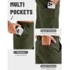 imageTACVASEN Mens Hiking Cargo Pants Summer Outdoor Lightweight Quick Dry Casual Water Resistant Fishing Work Stretch PantsArmy Green