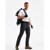 imageTACVASEN Mens Hiking Cargo Pants Summer Outdoor Lightweight Quick Dry Casual Water Resistant Fishing Work Stretch PantsBlack