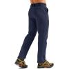 imageTACVASEN Mens Hiking Cargo Pants Summer Outdoor Lightweight Quick Dry Casual Water Resistant Fishing Work Stretch PantsNavy