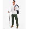 imageTACVASEN Mens Hiking Cargo Pants with Zipper Pockets Lightweight Quick Dry Water Resistant Travel Athletic Casual PantsArmy Green