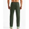 imageTACVASEN Mens Hiking Cargo Pants with Zipper Pockets Lightweight Quick Dry Water Resistant Travel Athletic Casual PantsArmy Green