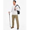 imageTACVASEN Mens Hiking Cargo Pants with Zipper Pockets Lightweight Quick Dry Water Resistant Travel Athletic Casual PantsKhaki