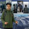 imageTACVASEN Mens Hooded Softshell Jacket Lightweight Waterproof Fleece Lined Windbreaker Rain Jacket Winter Outdoor HikingArmy Green
